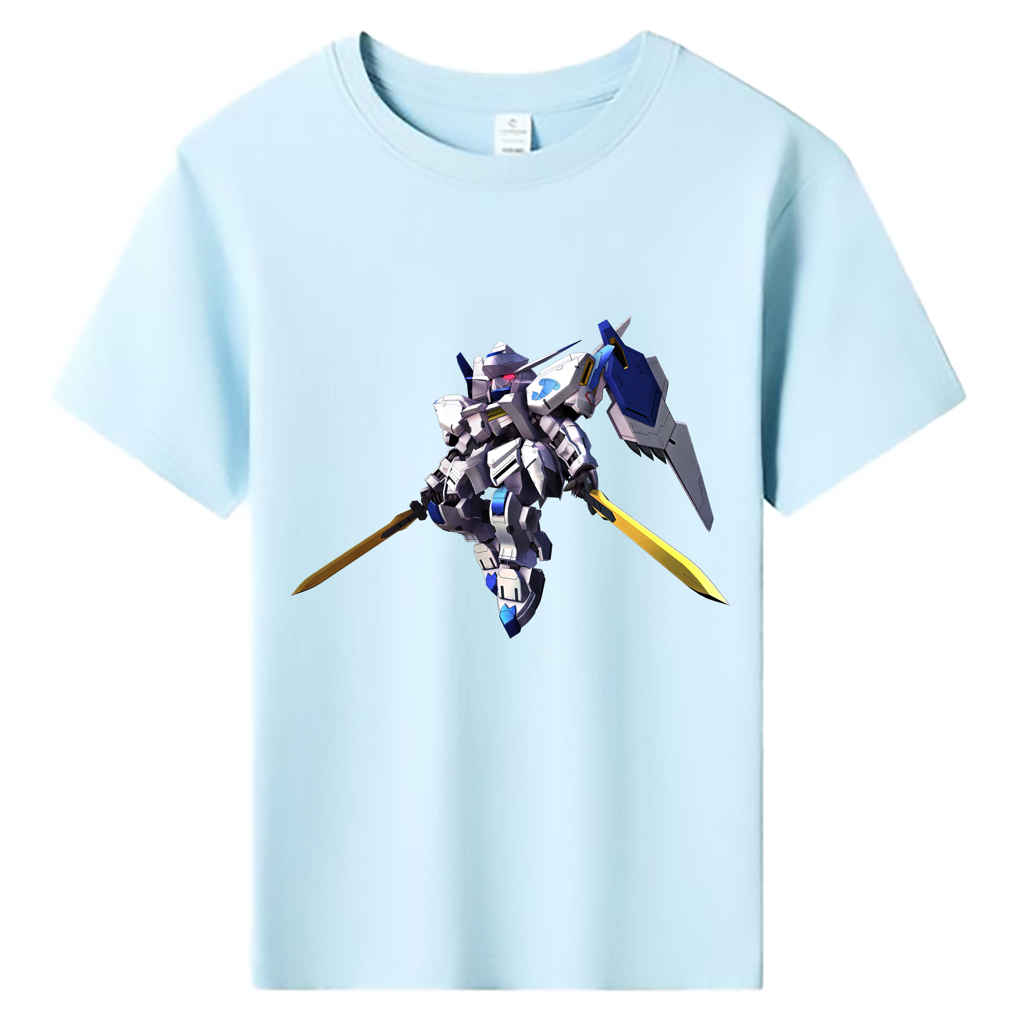 （画像用） 機動戦士ガンダム Mobile Suit Gundam 綿100％キッズTシャツ（フロントプリント）
